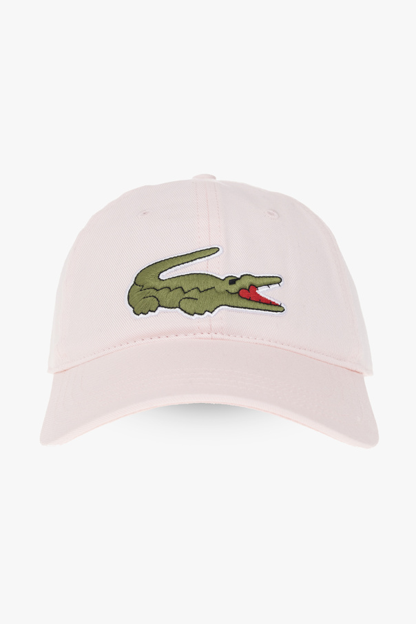 Pink Baseball cap with logo Lacoste SchaferandweinerShops Sweden lacoste challenge 319 blanche et rose femme